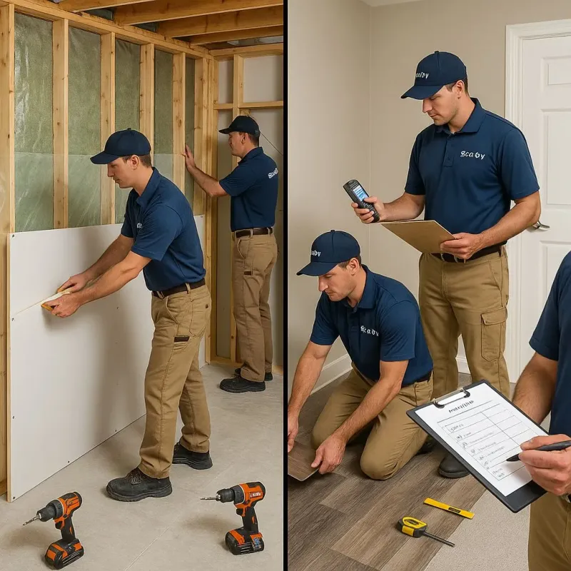 Repairs and Reconstruction process in Morenci, MI