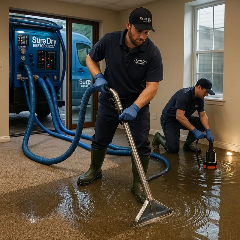 Water Extraction and Removal process in Morenci, MI